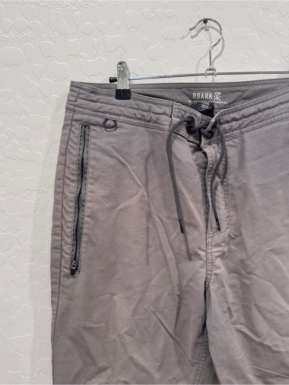 Roark Layover 2.0 Gray Drawstring Pants Mens 32 Performance Tactical - Picture 4 of 8